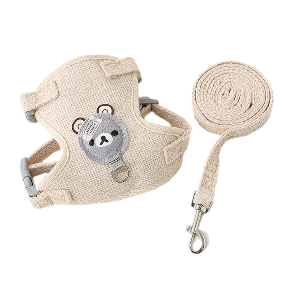 Cute Cat Harness and Leash Set - Lightweight & Escape Proof - Adjustable and Soft Walking Harness for Cats
