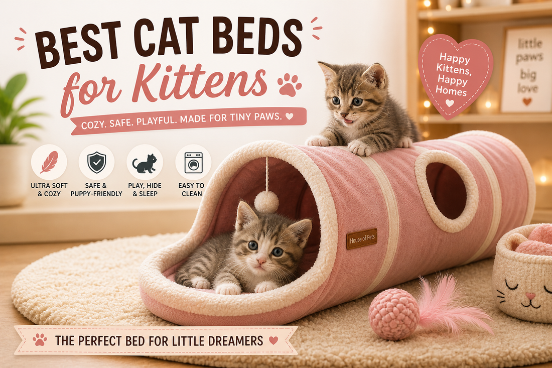 Best Cat Beds for Kittens (2026): Cozy, Safe & Space-Smart Picks