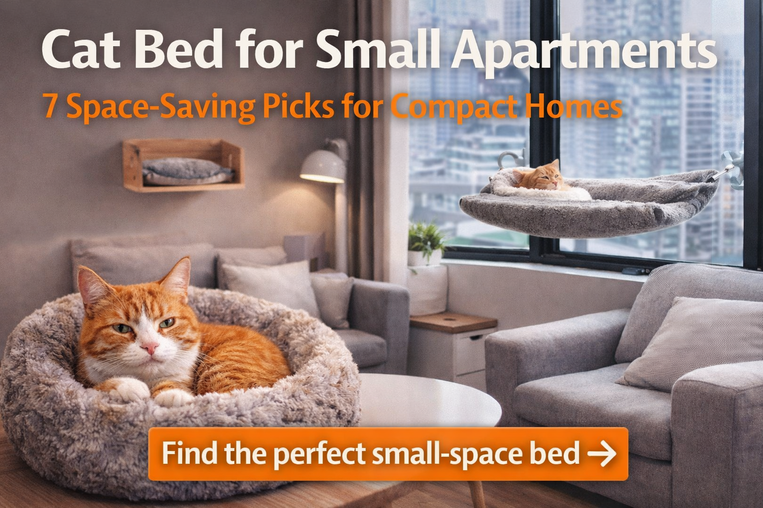 Cat Bed for Small Apartments: 7 Space-Saving Picks