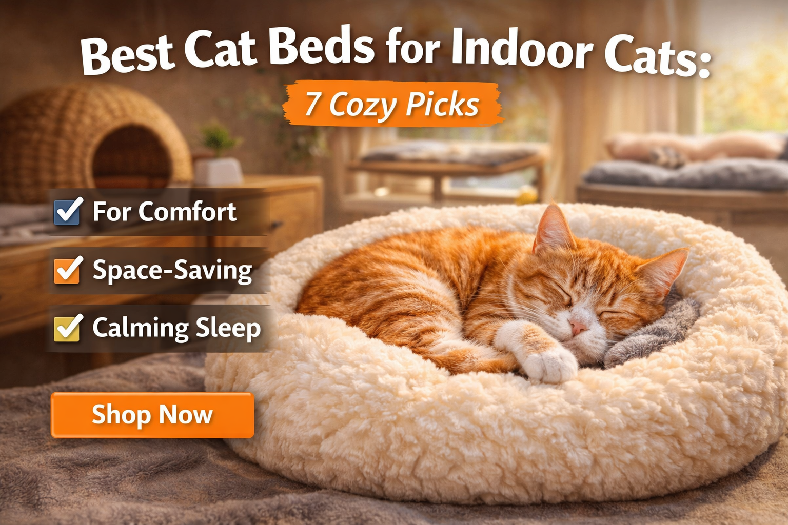 Best Cat Beds for Indoor Cats: 7 Cozy Picks