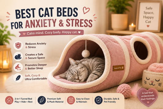 Best Cat Beds for Anxiety & Stress (2026): Calming, Cozy & Secure Picks