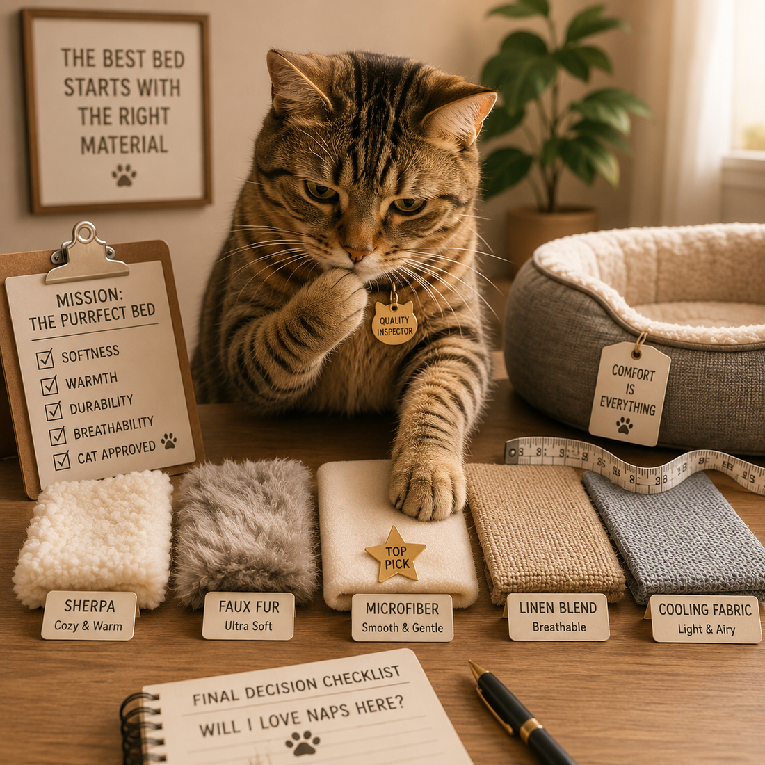 What Is the Best Material for a Cat Bed? A Complete Guide for Indian Pet Parents