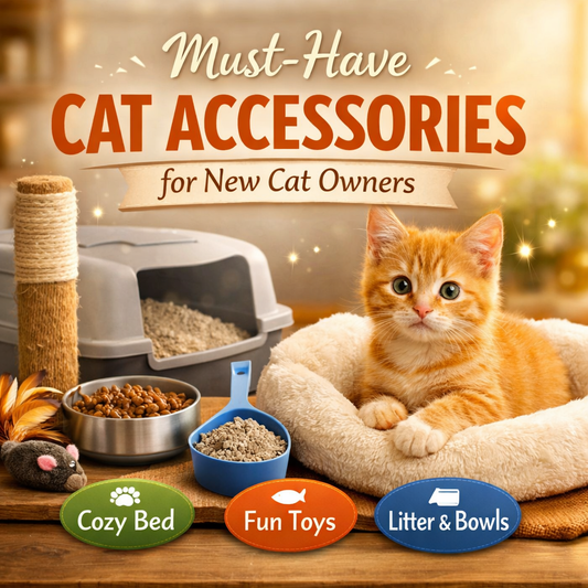 Must-Have Cat Accessories for New Cat Owners