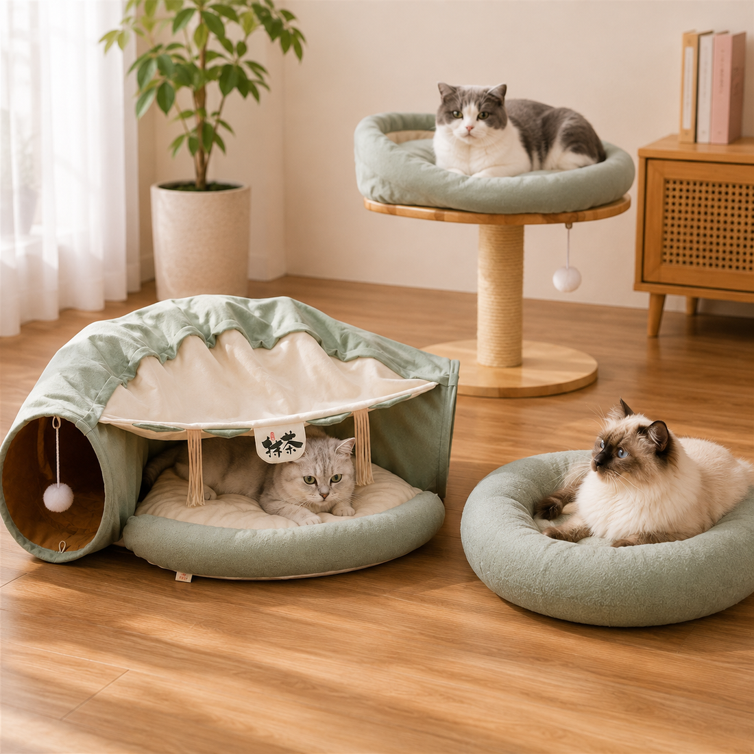 Multi-Cat House: How Many Cat Beds Do You Actually Need?