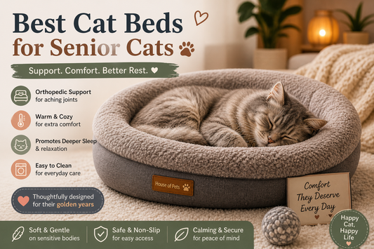 Best Cat Beds for Senior Cats (2026): Orthopedic, Cozy & Joint-Friendly Picks