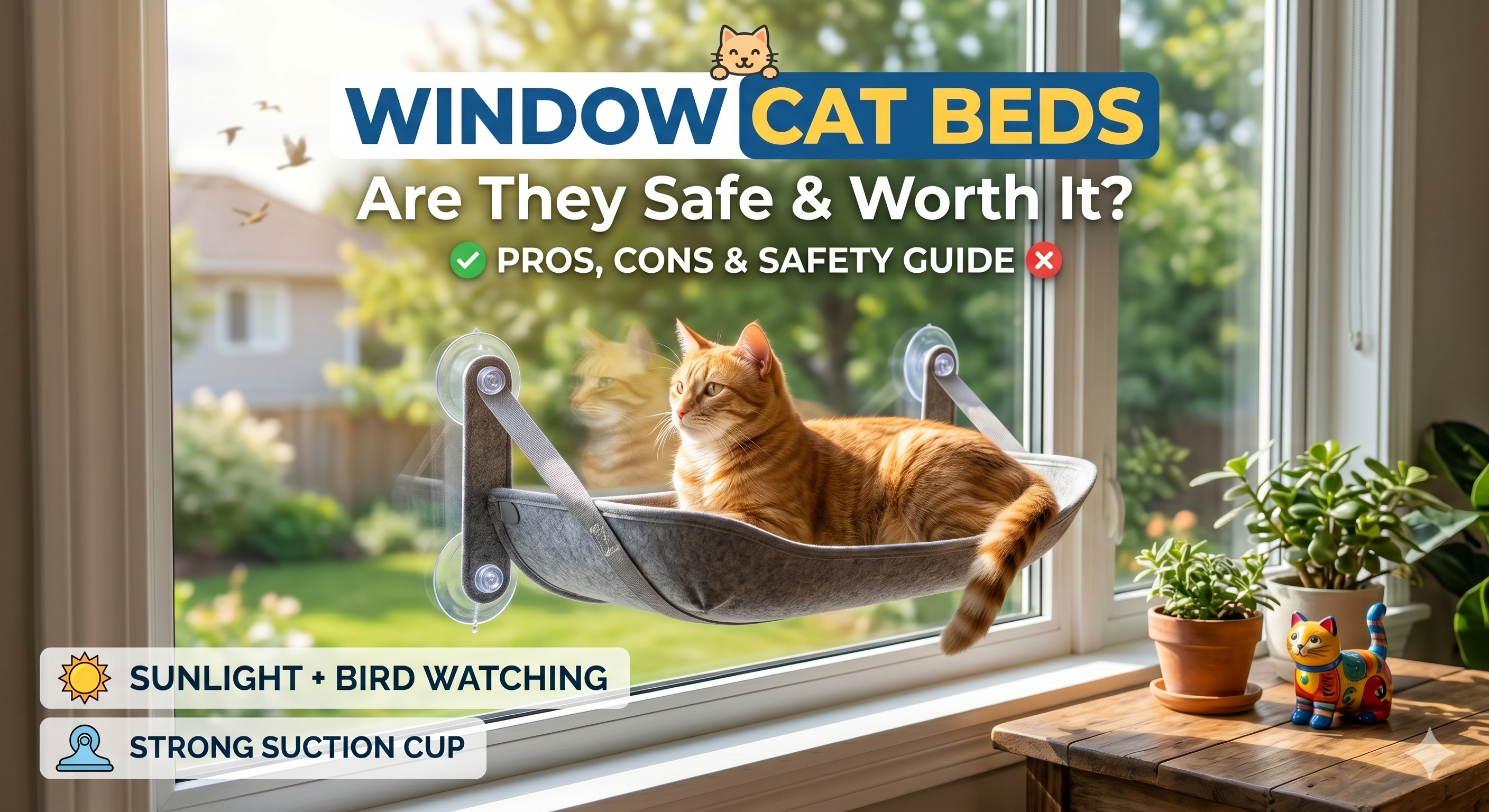Window Cat Beds: Pros, Cons & Safety Guide (Are They Worth It?)