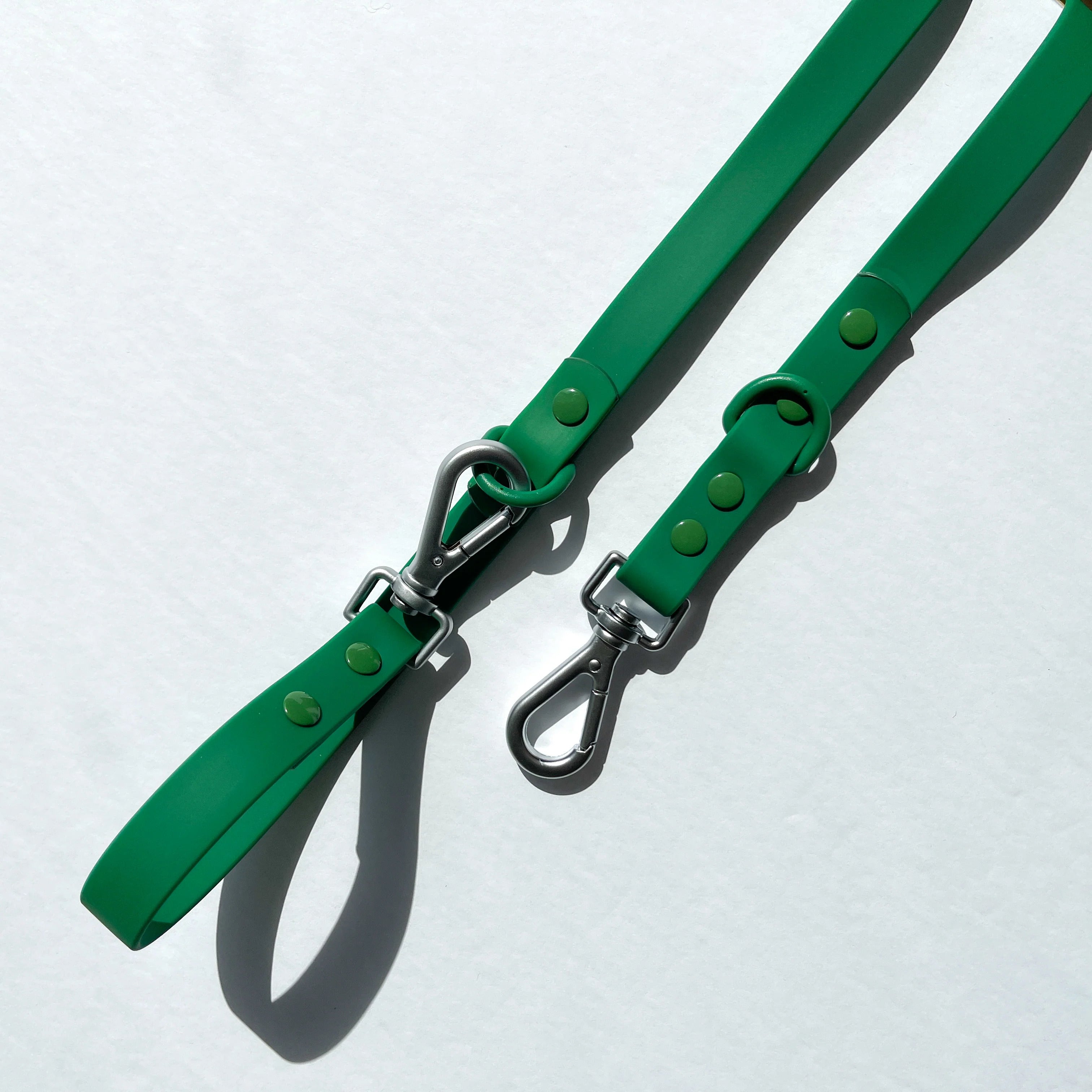 Waterproof Premium Dog leashes for Dogs with 2 Hooks,Training Leash,Adjustable Lengths for Traffic Control Safety, Durable and Odor Proof.